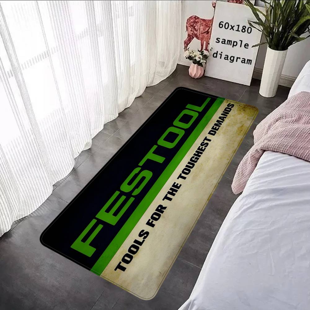 F-Festool Длинные коврики в скандинавском стиле Домашний коврик для прихожей Ванная-Туалет Коврики Спальня Прикроватная зона Коврики