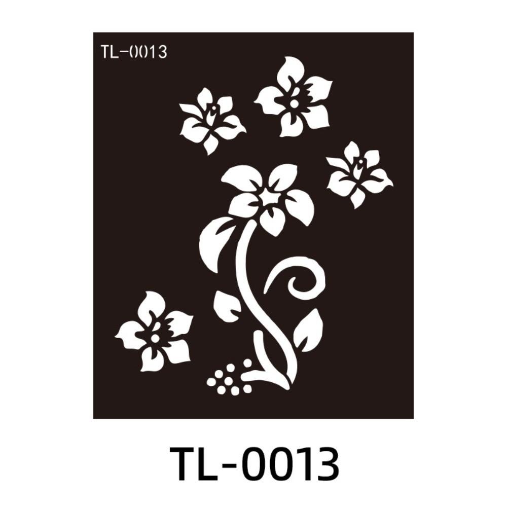 Fake Tattoo Decals Henna Tattoo Stencil Mehndi Stickers Body Art Sticker Legs Arm Hand