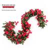 Artificial Rose Vine for Living Room Decoration, Air Duct Cover, Plastic Flower Garland