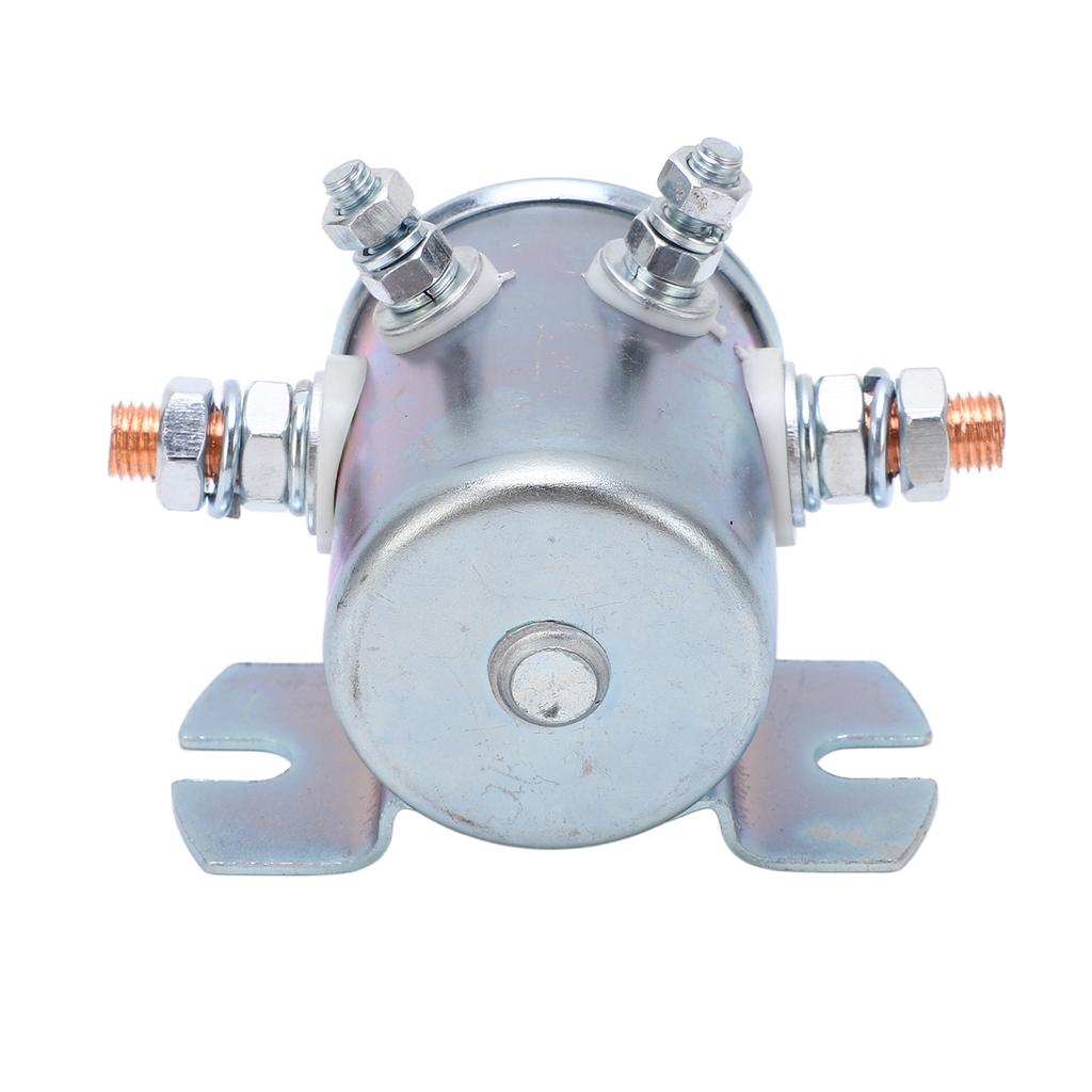 12V Continuous Duty Solenoid 4 Terminals 100AMP High Performance 1114208 SAS5203 for Golf Cart