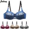 New Arrivals Women Bra Lace Hollow Out Underwear Women Embroidery Plus Size C D Cup Lingerie Bra
