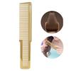 Профессиональная расческа для волос Парикмахерская для дома Салон для стрижки волос Инструмент для укладки волос Gold