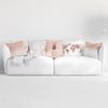 Beatiful Polyester Sofa Rose Gold Pink Cushion Home Decoration Square Pillowcase Fashion Trendy