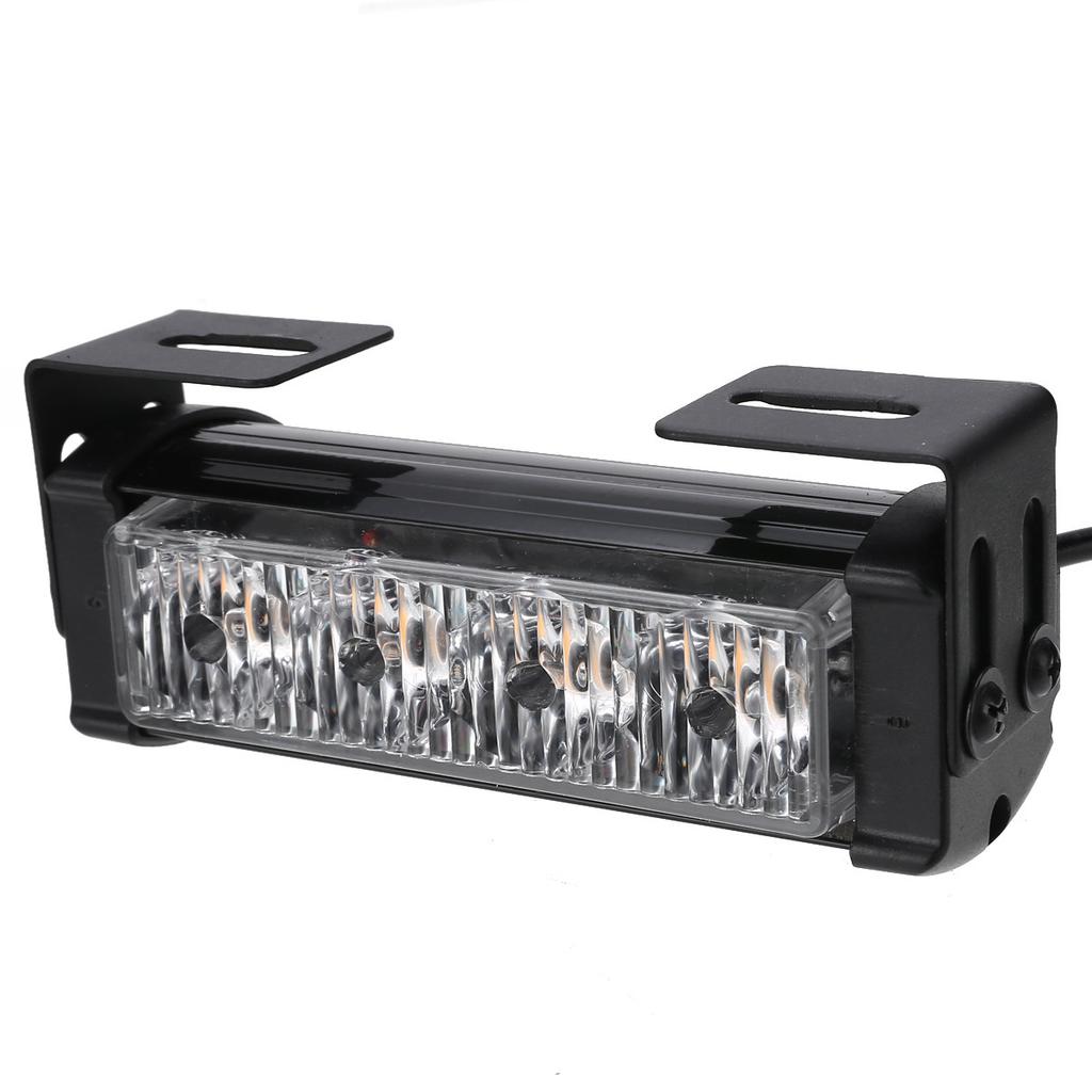 2 в 1 8 светодиодных стробоскопических ламп для автомобильной полицейской мигалки, автомобильной сигнализации, маячка 12 В, красного, синего и желтого цвета, автомобильные аварийные предупреждающие огни