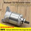 Стартерный двигатель для мотоцикла, мужской, для SDH125, Warhawk 125, CBF150