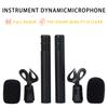 High-Quality Instrument Microphone E914, Condenser Instrument Microphone, Heart-Shaped Microphone, With Clip On Mounting Base