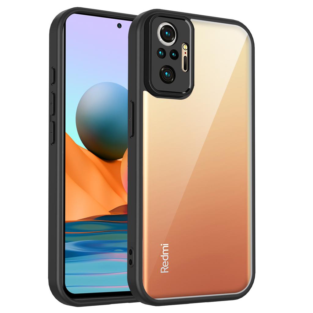 For Redmi Note 10 Pro Case Redmi Note 10 Pro Max Phone Case Note 10 Pro Air Cushion Silicon Bumper Clear Matte Back Cover Hard