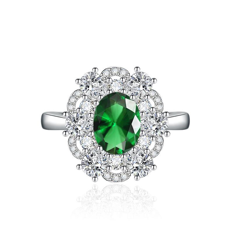 Sace Gems Классическое кольцо из медного сплава с цирконом, женские ювелирные изделия, свадебный подарок для вечеринки