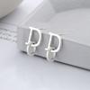 High-quality Sterling Silver 925 Earrings D-Plan E063 Daily Earrings (Wfgjepp)