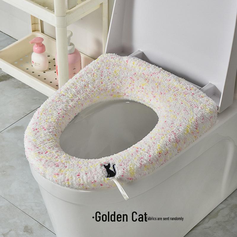 Универсальный всесезонный коврик и чехол для сиденья унитаза