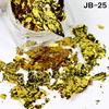 22 Colors Super Thin Shiny Gold  Gold Leaf Flakes Nail Gold Foil Flakes for Nail Art Resin Craft Decoration