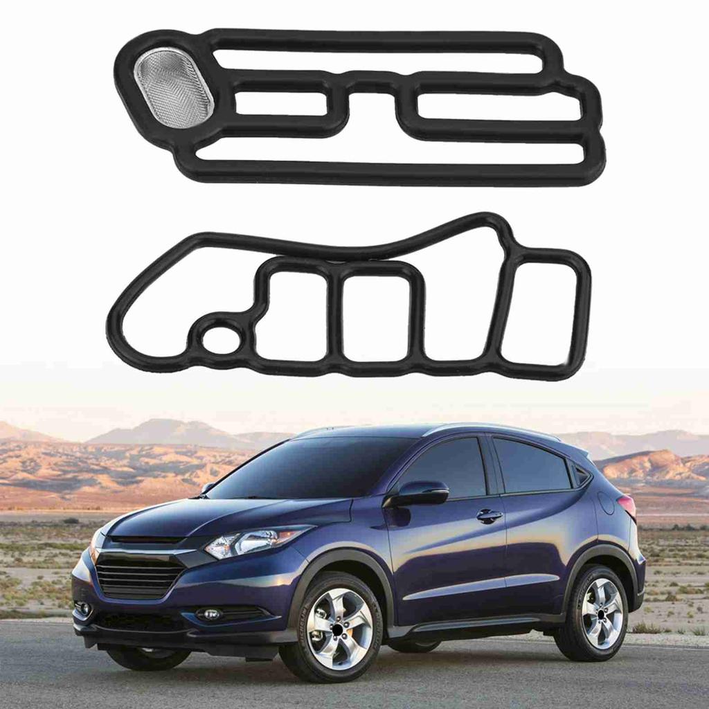 Pair of Head Cylinder Solenoid Gasket VTEC Gasket for Honda 15815 R70 A01 15845 R70 A01