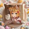 The HHelpful Fox SSenkosan Cushion Cover Plush Fabric Soft DoubleSided Printed Sofa Warm Winter Home Gift Pillow Cover