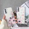 Применимо к Samsung S25ultra Apple iphone17 ins Lark Hydrangea чехол для мобильного телефона расписной защитный чехол