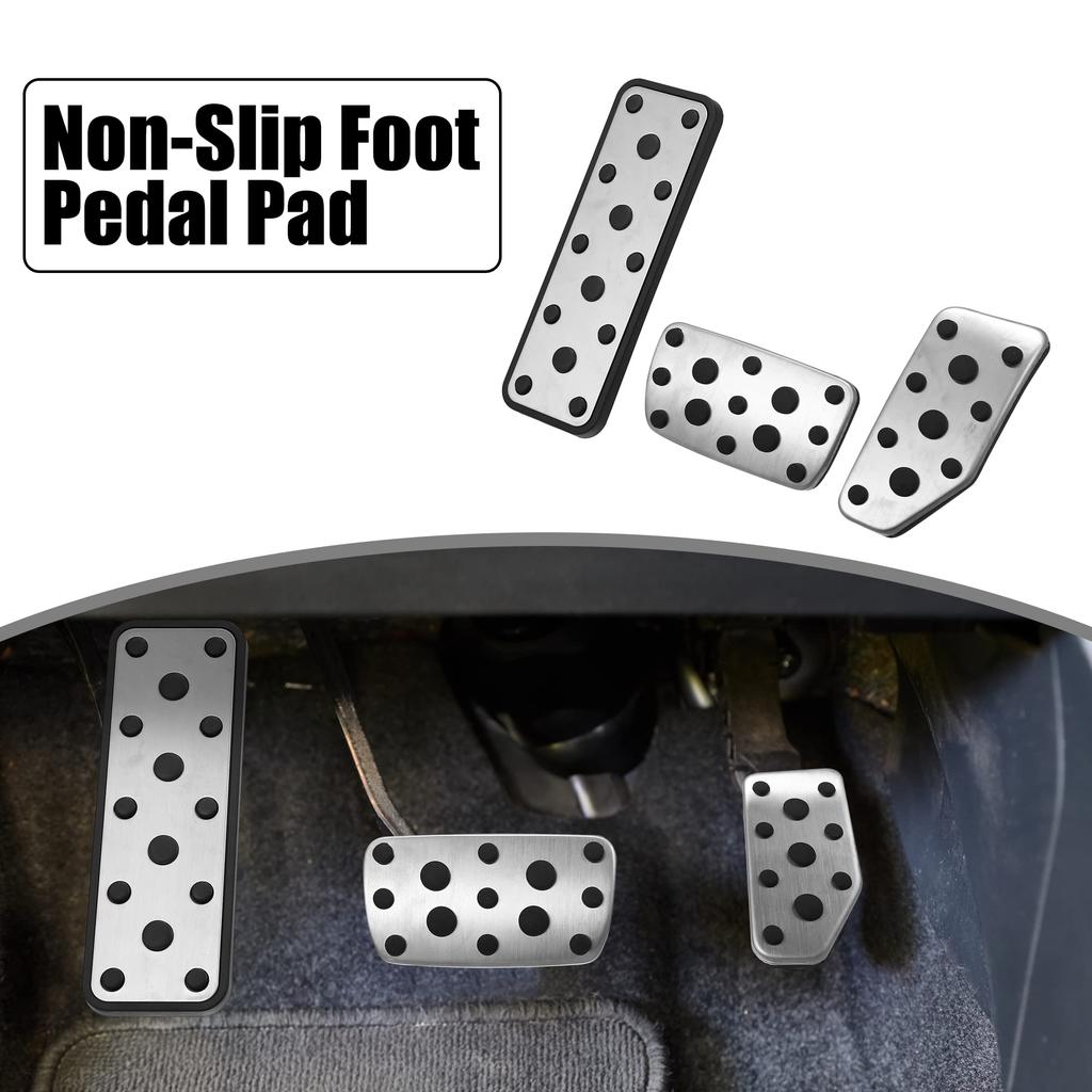 X AUTOHAUX Накладка на педаль тормоза, газа, подставка для ног, противоскользящая накладка на педаль