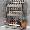 Modern 3-Tier Kitchen Seasoning Rack Organizer