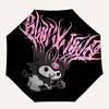 Cool Kuromi Automatic Opening and Closing Folding - A Good Choice for Gifts, Fashionable and Convenient Umbrella With Cute Cartoon Characters, Durable