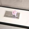 Nail Protector Toilet Tank Button Flower Shape Water Press Flush Button  Auxiliary Devic