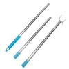 Крючок-шест для шкафа Регулируемый Составной Штанга для одежды Нержавеющая сталь Пластик Инструмент для доступа к одежде Домашний Балкон Шкаф Крючок-шест