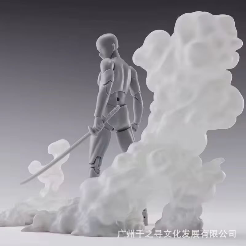 Эффект Души Эффект Дыма Аксессуары Shf Облако и Туман Украшение Модель Эффект Дымовой Завесы Универсальная Сцена Кукла Статуя Украшение
