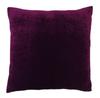 Indian Pillow Case Solid Plum Home D    Cor Throw Cushion Velvet Cover - Choose