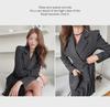 Elegant Pleated Suit Skirt with Professional Collar - Women's Autumn Fashion