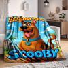 1 шт. Фланелевое одеяло Scooby-Doo Mystery - Легкое, Мягкое, Теплое, Всесезонное одеяло для дивана, кровати, путешествий, кемпинга L1029054