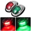 Yacht Navigation Light Waterproof LED Marine Sounding Light  Navigation Light Red and Green Marine Light 12V  24V  2 PCS