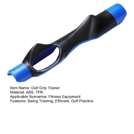 Тренажер для гольф-грипа для правой руки, тренажер для свинга в гольфе, тренировочное приспособление для грипа гольф-клуба, помогающее исправить положение руки, улучшить силу грипа, точность