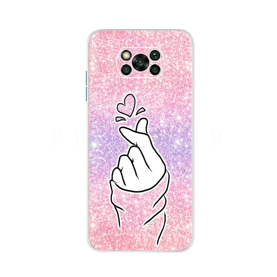Чехол Для Xiaomi Poco X3 NFC Чехол PocoX3 Pro Обложка Мягкий ТПУ Fundas Для Xiaomi Poco X3 Pro PocoX3 NFC X 3 GT Чехол для Телефона Сумка Бампер