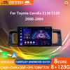 2Din Android14 для Toyota Corolla E120 E130 2000-2004 Автомобильный Радио Мультимедиа Видео Плеер GPS Навигация Carplay Стерео Автомагнитола