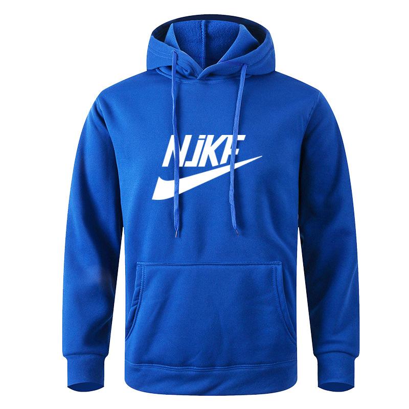 New men's and women's autumn and winter fleece hoodie jacket NjKF mother print foreign trade leisure sports hoodie trendy men's