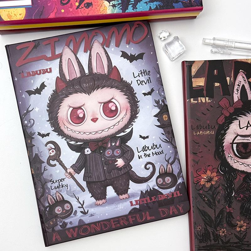 Labub A5 Notebook High-value Cartoon Horizontal Line Book Cartoon Hand Account Book Student Super Thick Notepad