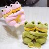 Cute Hugging Frog Couple Plush Toy, Pink & Green Matching Pair Stuffed Dolls, Valentine's Day Couple Home Decor Gift For Lover