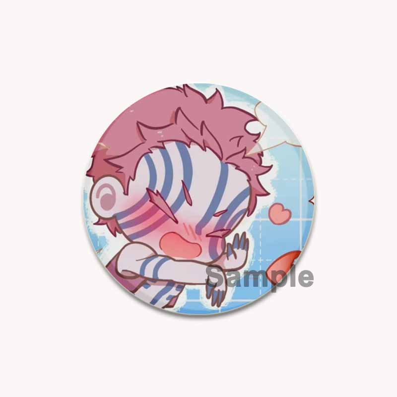 32/44/58 мм аниме Камадо Танджиро/Хасибира Иносукэ броши Кочоу Синобу/Камадо Незуко/Цуюри Канао/Агацума Зеницу значок ручной работы, булавка