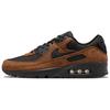 Кроссовки Air Max 90 Premium Light Brtitish Tan Velvet Brown Унисекс Черные IQ0283-281