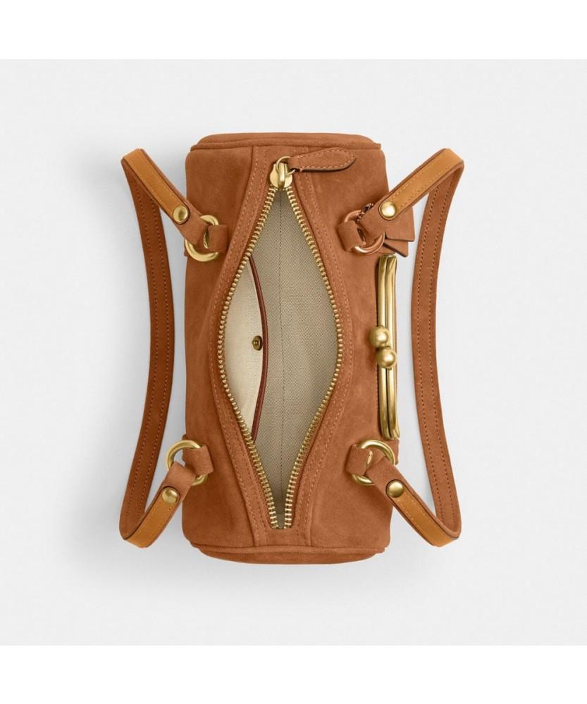 Coach Kisslock Barrel Bag 28 Cem07 B4Car