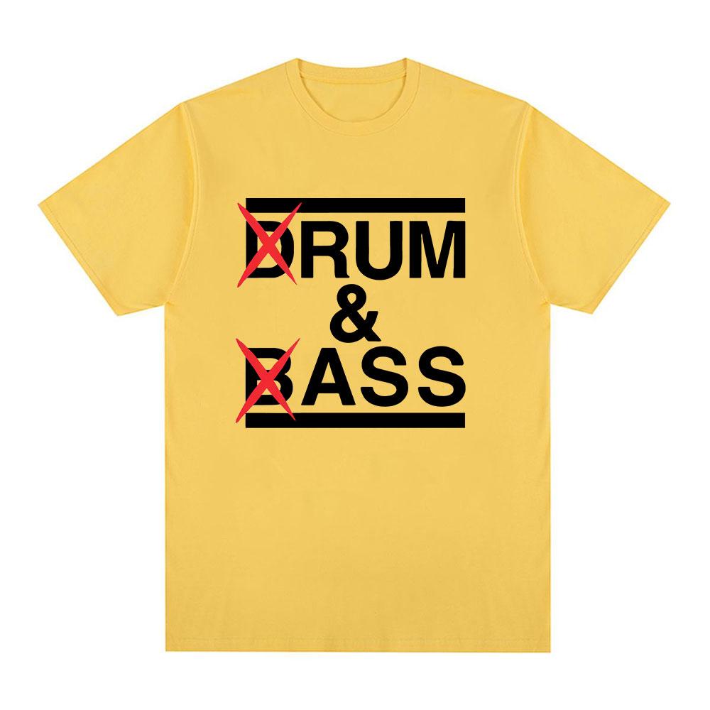 Funny Drum and Bass T Shirt Rum and Ass Lovers Jokes Short Sleeve 100 Cotton Tshirt Unisex Fashion Classic Oversized Shirt