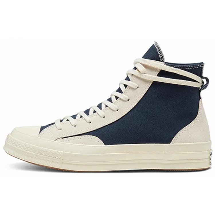 Converse Chuck 70 High 'Final Club - Obsidian' (Unisex) Obsidian / Egret / Egret Canvas Shoes 168604C