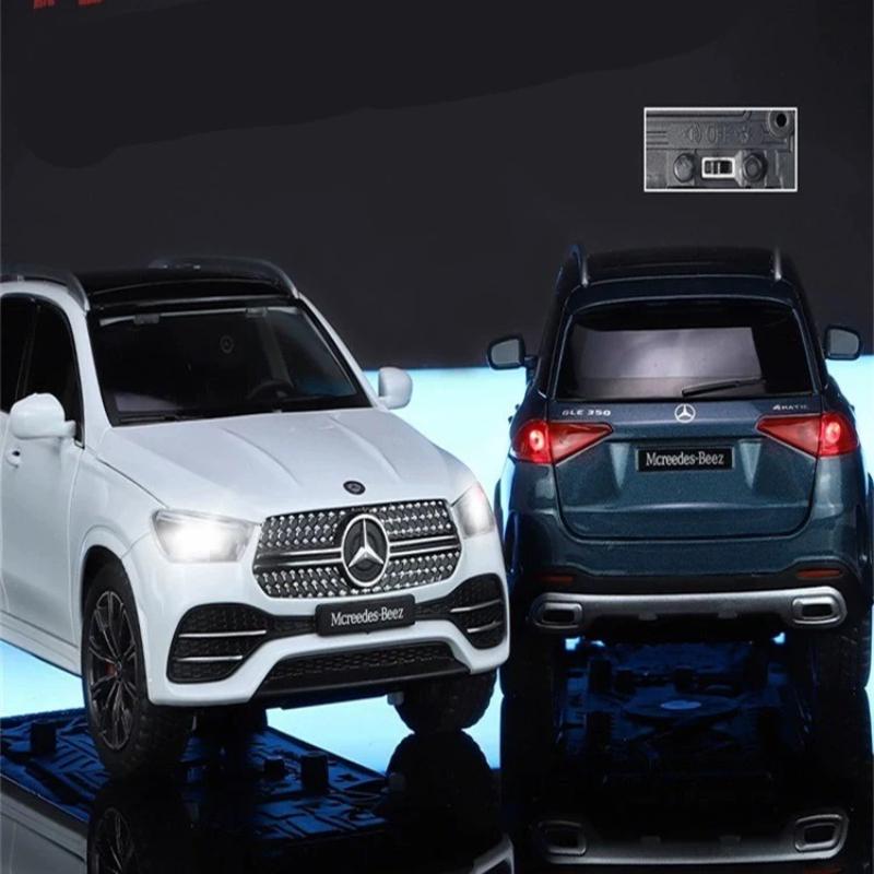 1/24 Benz GLE350 Внедорожник SUV Домашняя Коллекция Украшения Звук и Свет Игрушка Миниатюры Сплав Литье под Давлением Металлическая Модель Автомобиля Игрушки для Детей Игрушка-Симулятор
