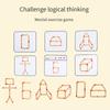 Спички-пазлы, игрушки «сделай сам», математическая настольная игра, мышление, логическое обучение, развивающие игрушки для детей, подарок на день рождения