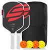 T700 Carbon Fiber Pickleball Paddle Set Kids Racket Complete Equipment