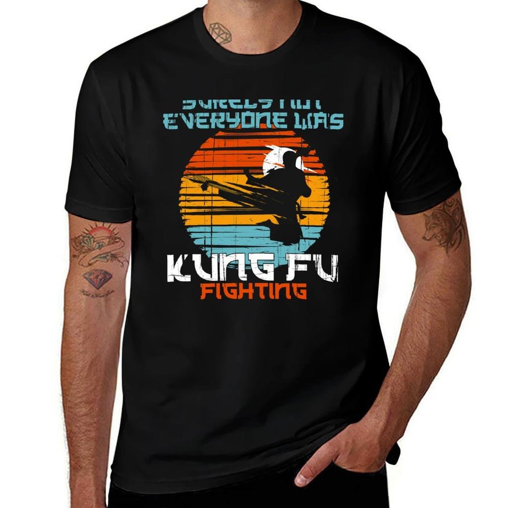 Surely not Everybody Was Kung Fu Fighting TShirt Soft Lightweight Cotton TShirt