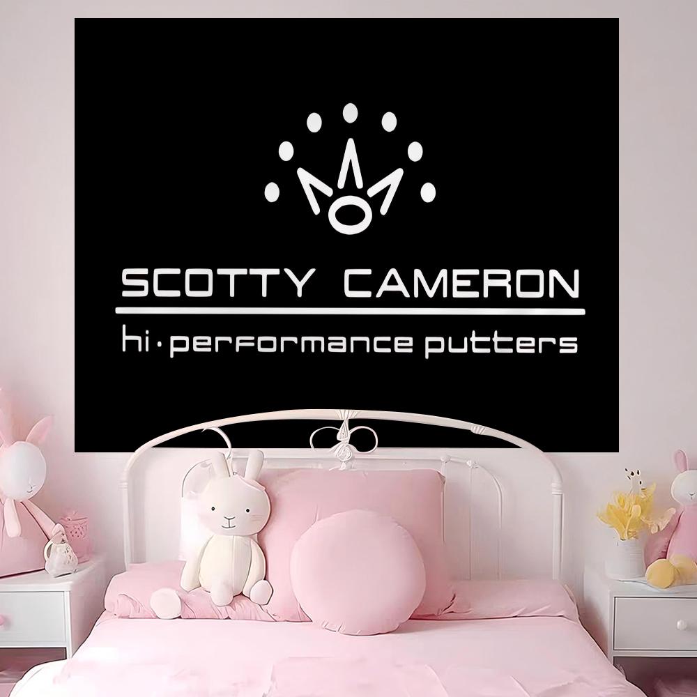 SScotty CCamerons Cartoon Tapestry For Living Room Home Dorm Decor INS Home Decor