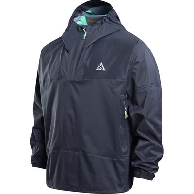 ACG Storm-FIT Логотип Принт Однотонная Повседневная Спортивная Толстовка С Капюшоном Мужские Куртки Черный FQ3063-010