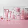 Премиальный набор для очищения и ухода за лицом LAIKOU Sakura из 8 предметов в подарок на день рождения