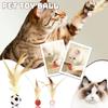 Cat Feather Ball Toys,Interactive Cat Toys For Indoor Cats,Bouncy Balls Toys For Cat,Basketball Soccer Toys For Exercise,Catnip Ball Toys,3pc