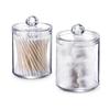 Acrylic Dustproof Cotton Swab & Cotton Ball Storage Cylinder