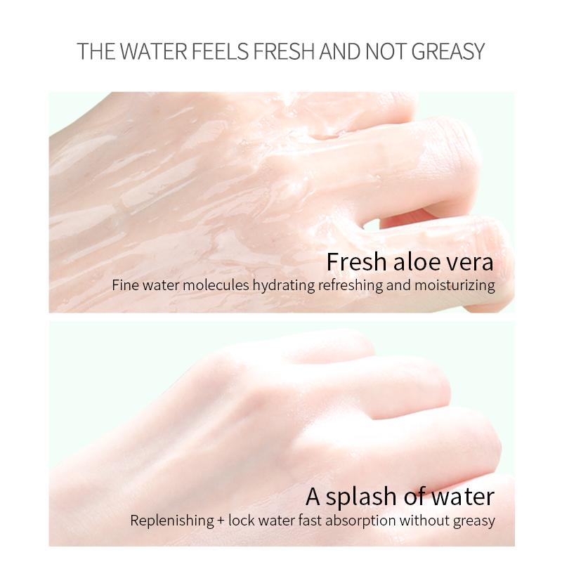 MERCILEN Гель-эссенция алоэ вера, 300 г, увлажняющий и увлажняющий восстанавливающий гель после загара, уход за лицом, гель-эссенция алоэ вера, увлажняющий и увлажняющий гель-эссенция