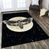 LOUSIDREAM ковер с цветочным узором и черепом для гостиной, домашнего декора, диван, стол, ковер, противоскользящая подушка для стула, коврик для отдыха